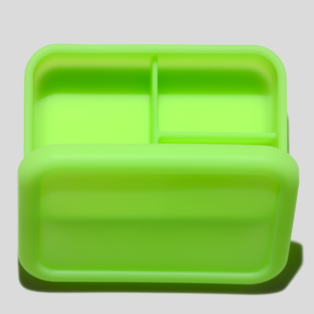 Byte Box In Jelly Green Bento Box Engraved