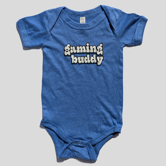 Gaming Buddy Onesie in Blue / White