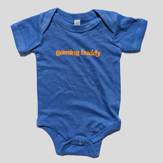 Gaming Buddy Onesie in Blue / Orange