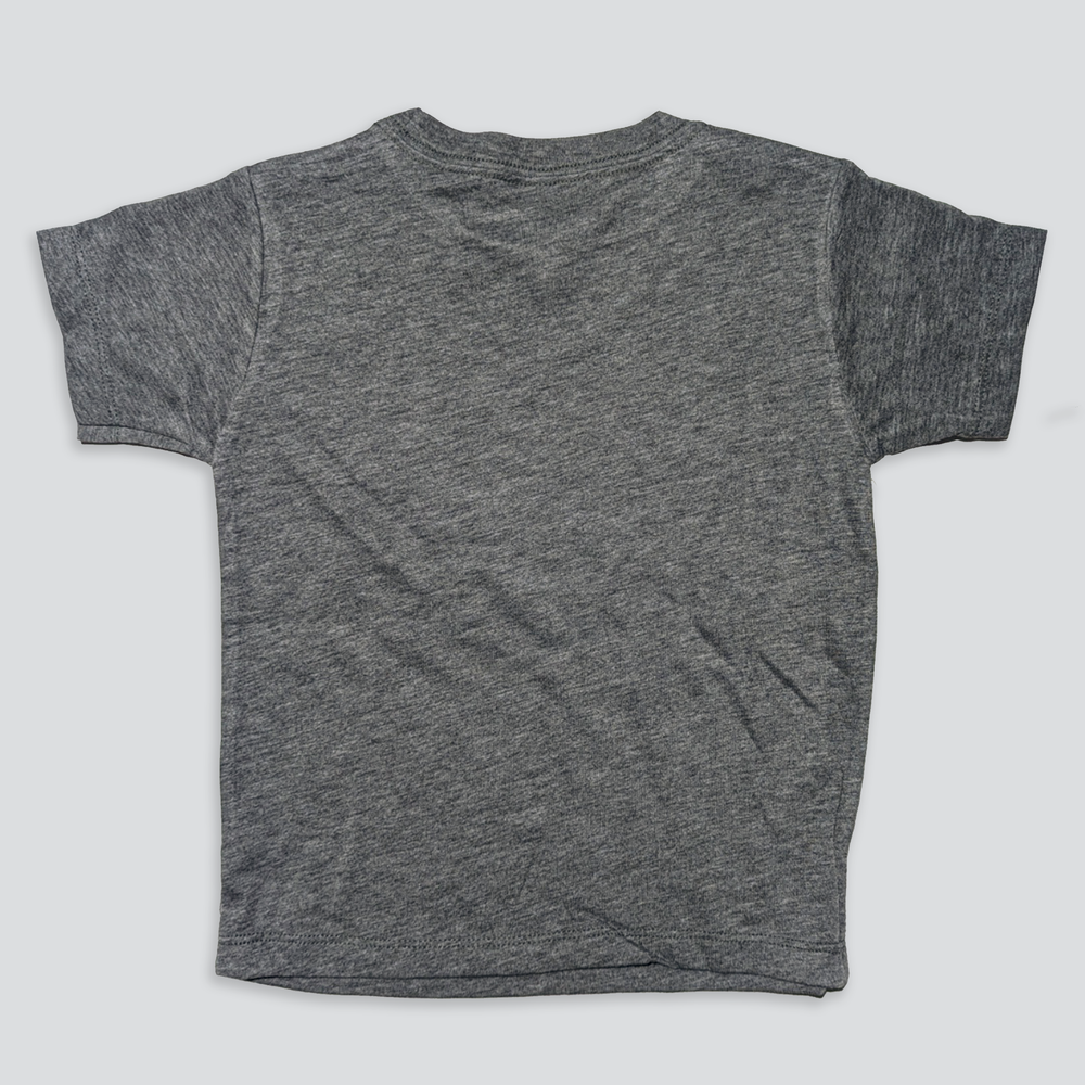 Red Heart Gamer Tee In Slate Gray