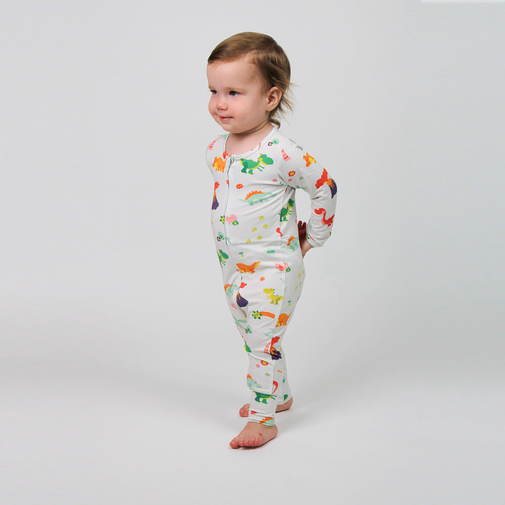 Dino Land Bamboo Pajamas