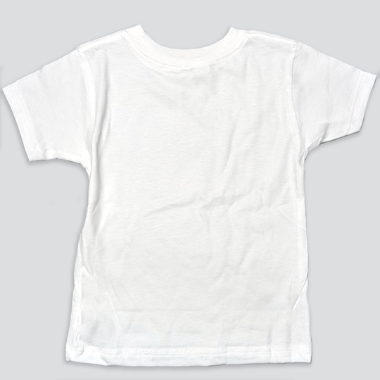 Black Heart Gamer Tee In White