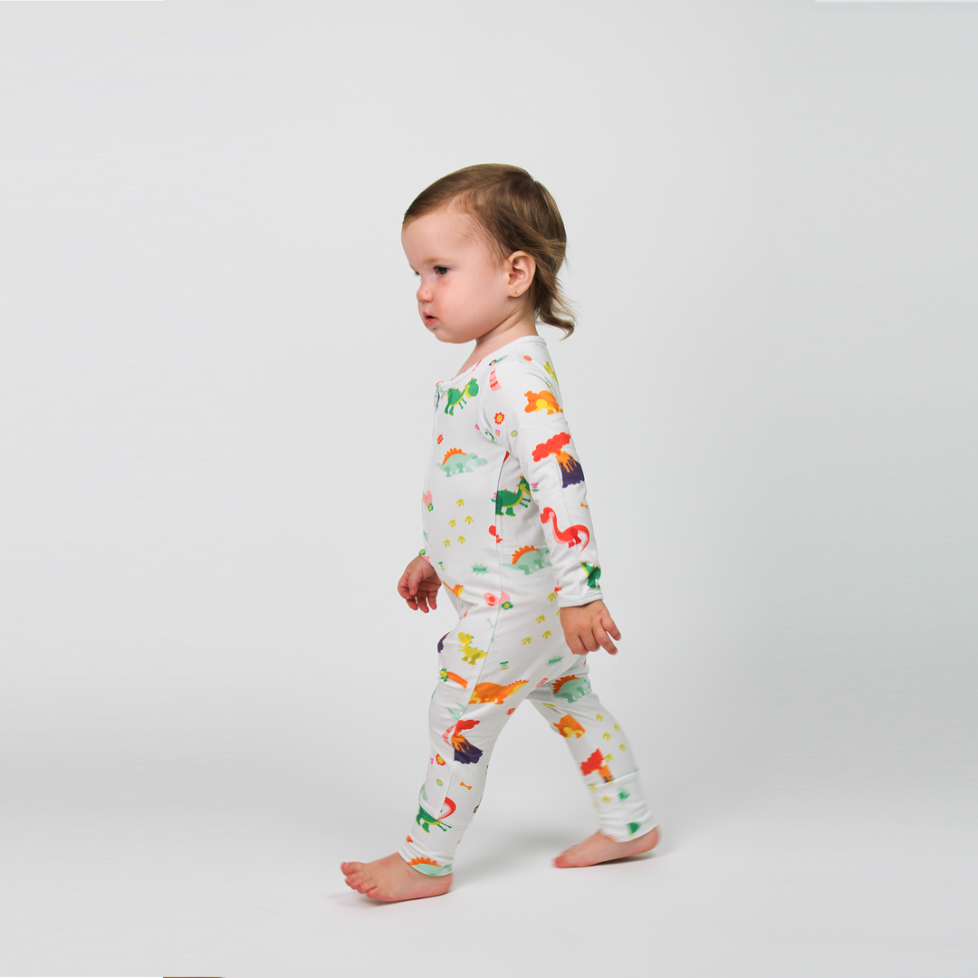Dino Land Bamboo Pajamas