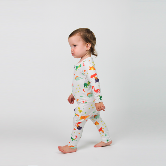 Dino Land Bamboo Pajamas