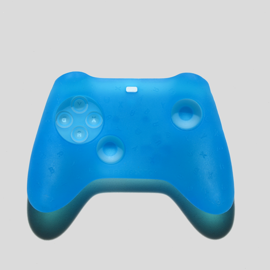Jelly Lil Pro Controller Teether In Frosted Blue