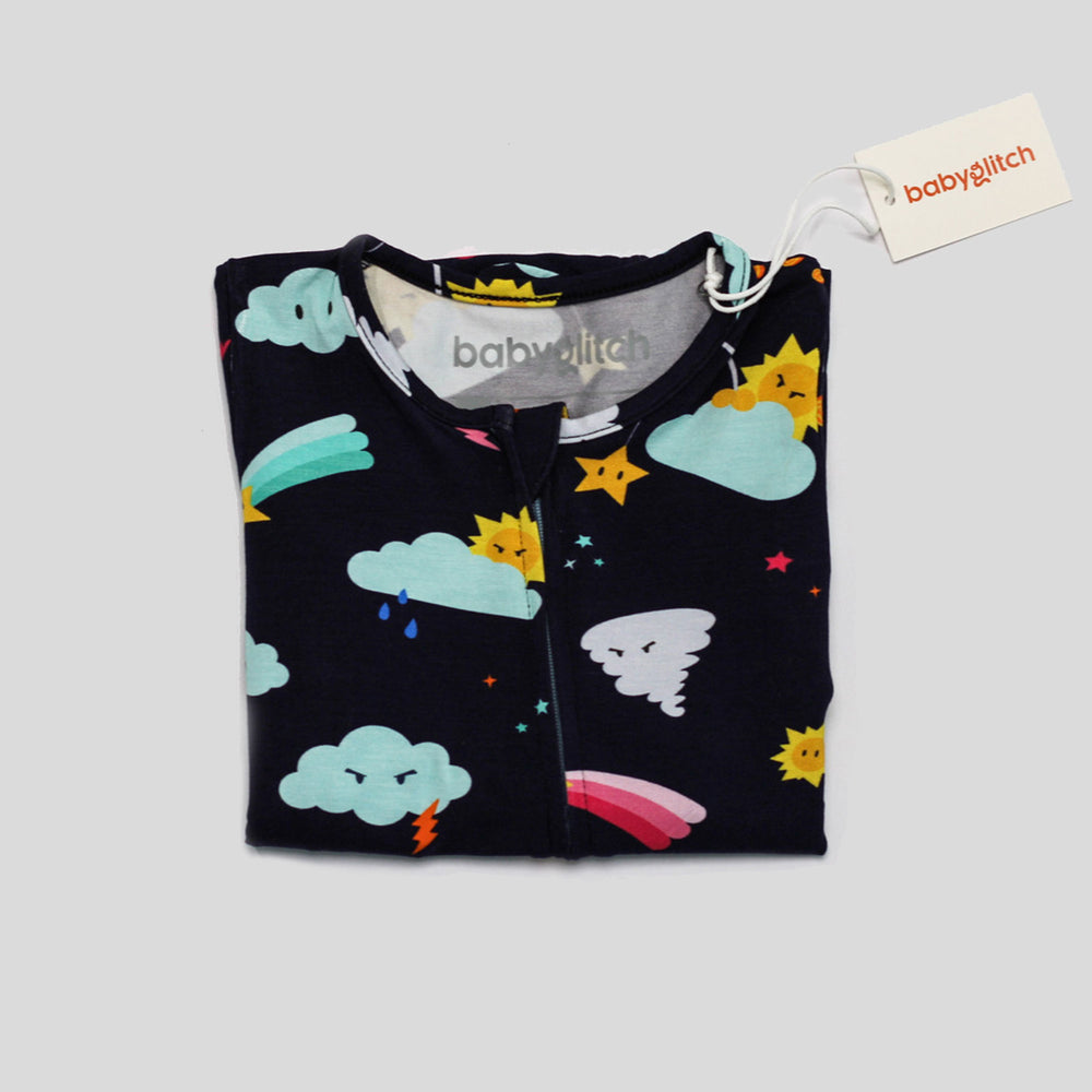 Dark Storm Bamboo Pajamas