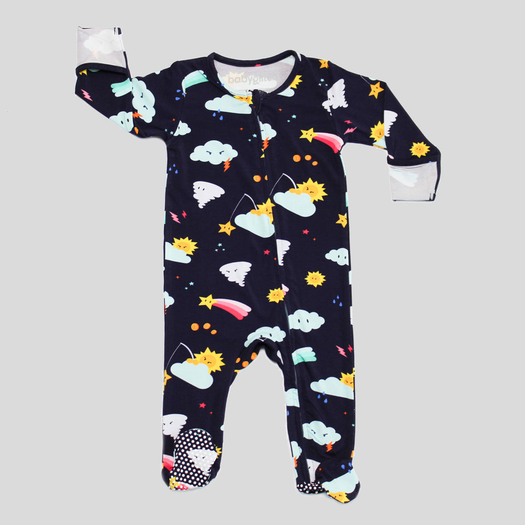 Dark Storm Bamboo Pajamas