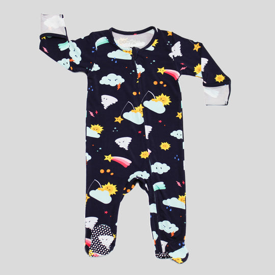 Dark Storm Bamboo Pajamas