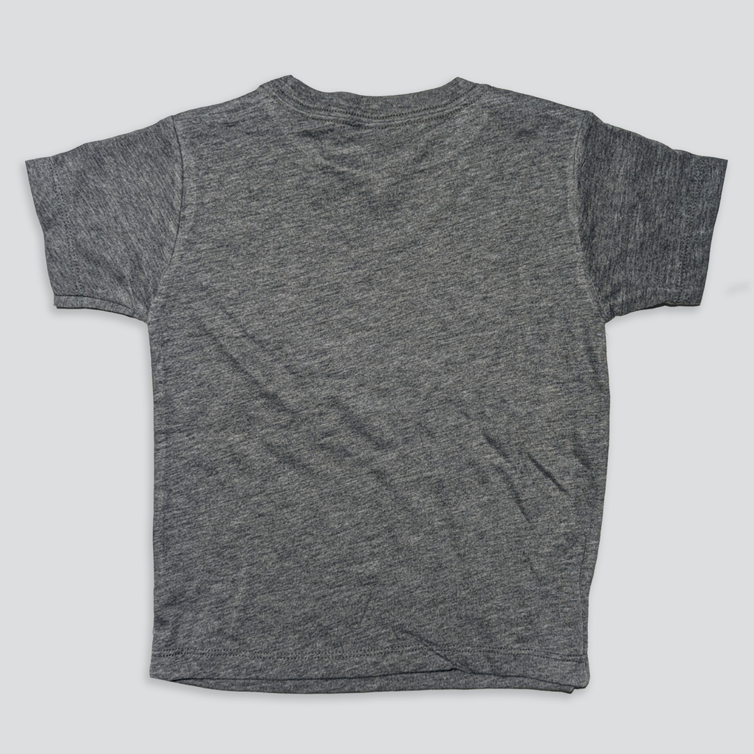 Red Heart Gamer Tee In Slate Gray