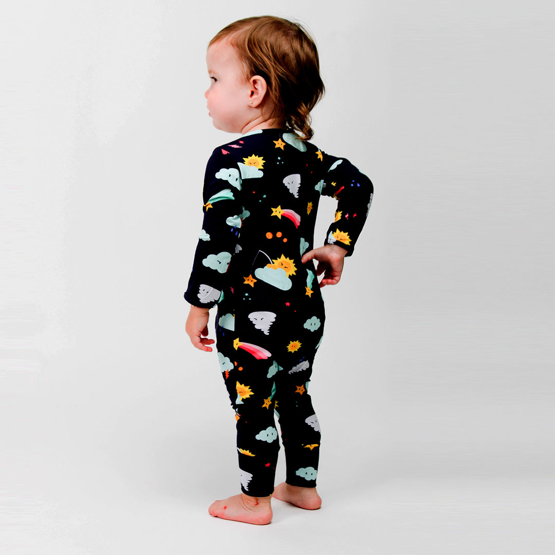 Dark Storm Bamboo Pajamas