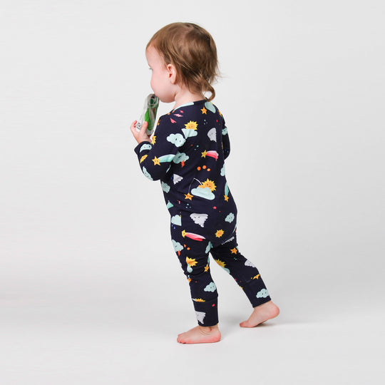 Dark Storm Bamboo Pajamas