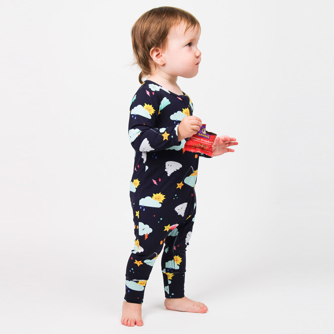 Dark Storm Bamboo Pajamas