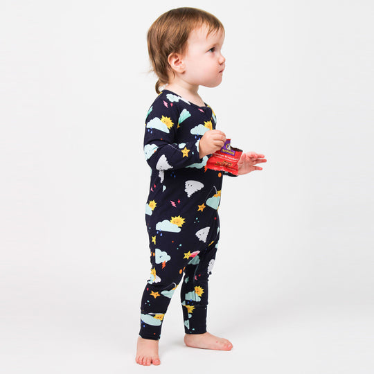 Dark Storm Bamboo Pajamas