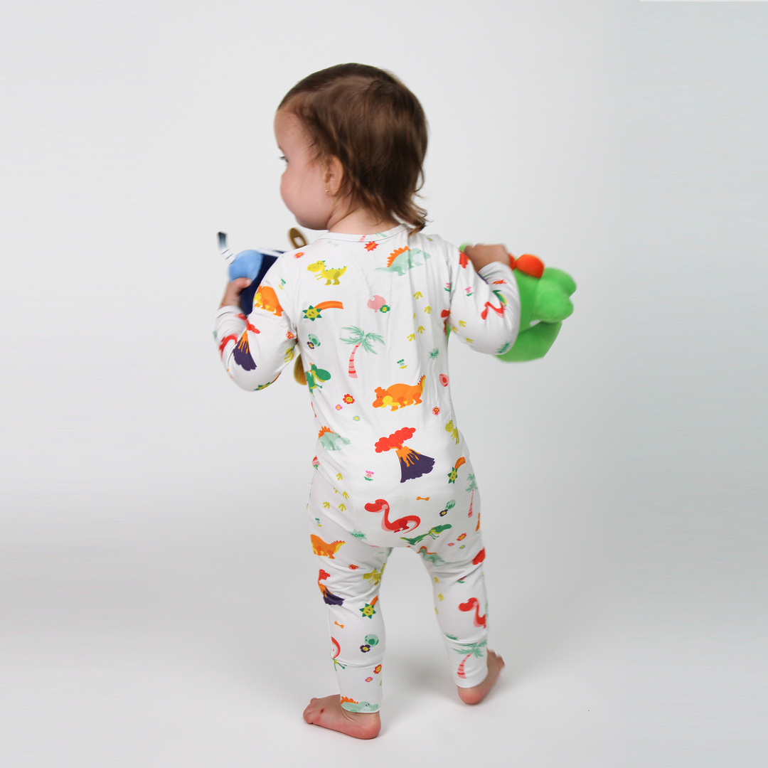 Dino Land Bamboo Pajamas