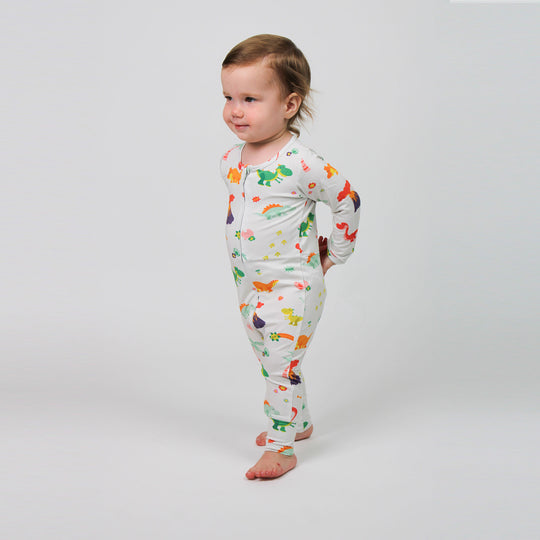 Dino Land Bamboo Pajamas