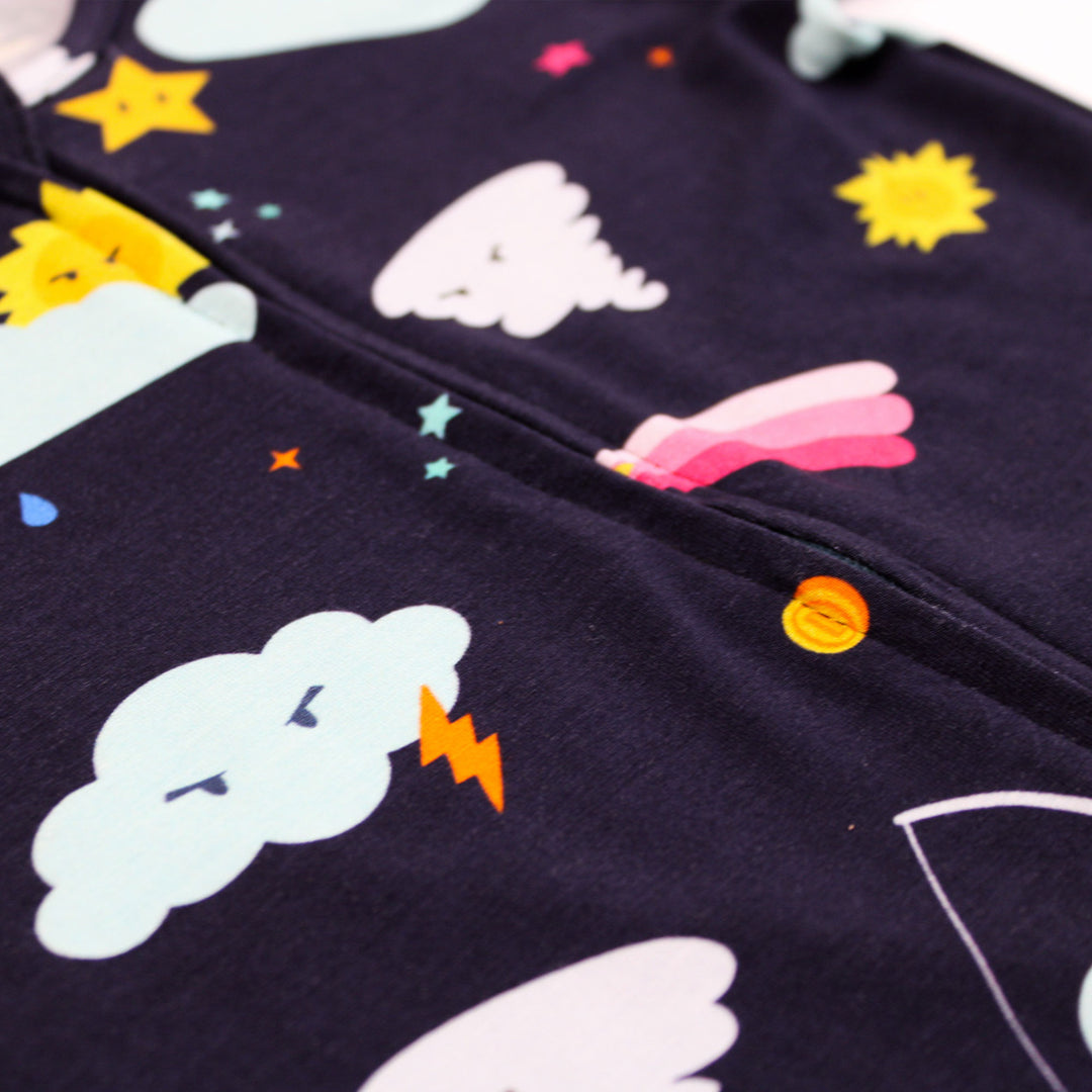 Dark Storm Bamboo Pajamas