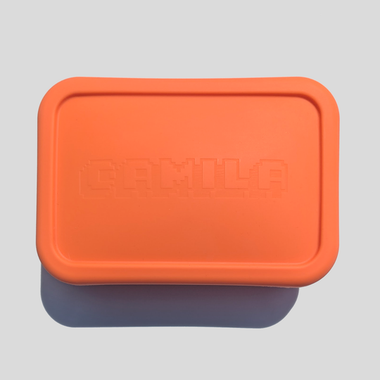 Byte Boxes Food Byte Box In The Orange Box Bento Box Engraved – BabyGlitch
