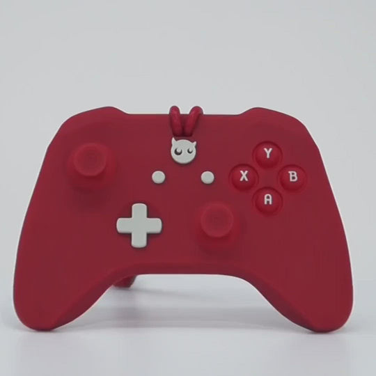 The One in Lava Red Teether