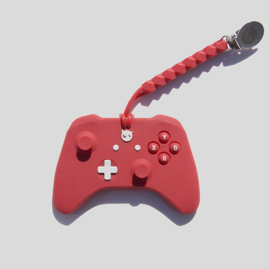The One in Lava Red Teether