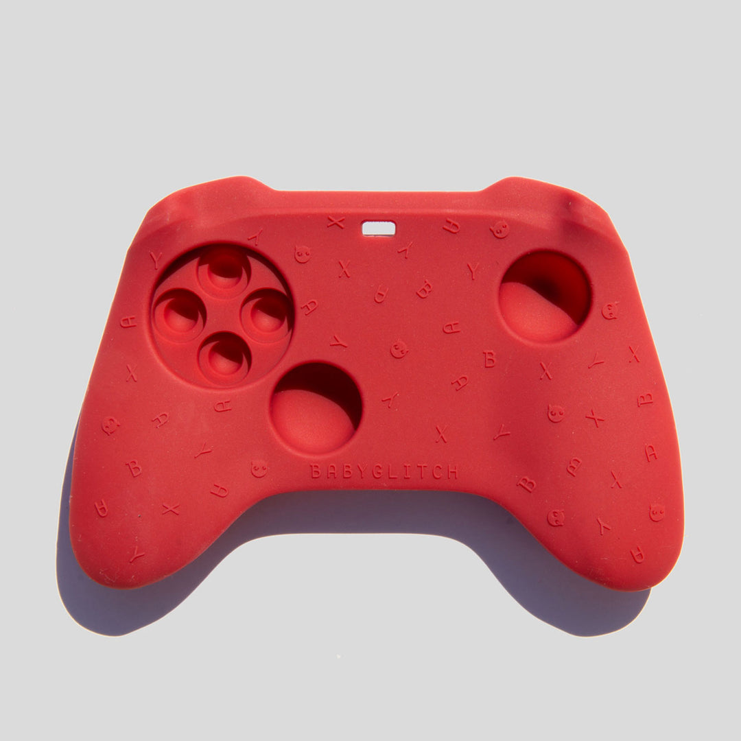 The One in Lava Red Teether
